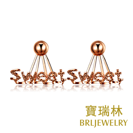 18K金耳饰