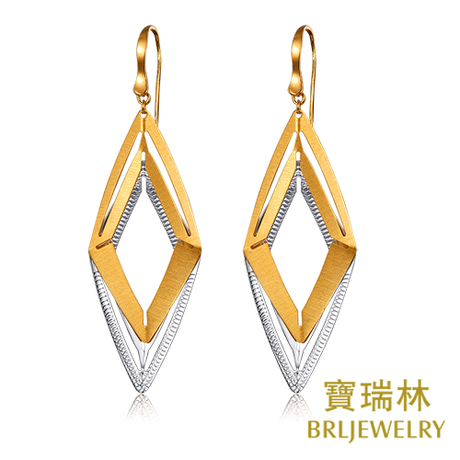 18K金耳饰