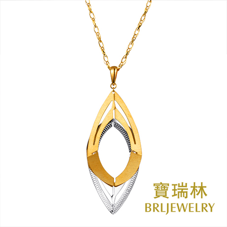 18K金吊坠