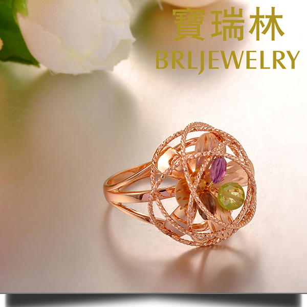 18K金戒指