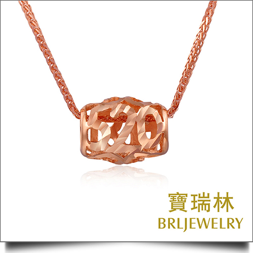 18K金吊坠