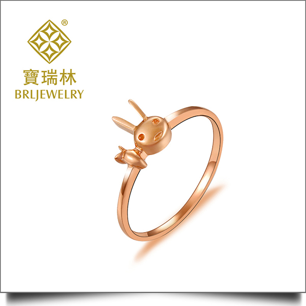 18K金戒指