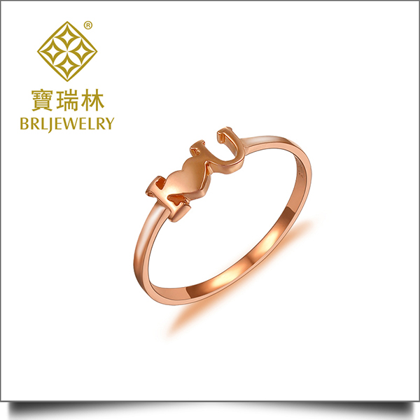 18K金戒指