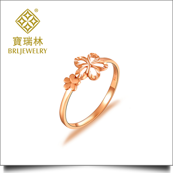 18K金戒指