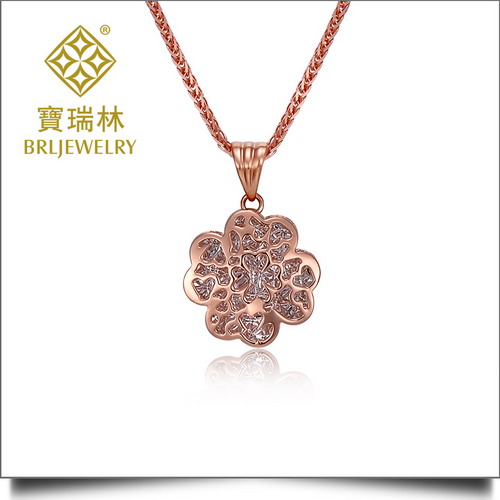 18K金吊坠