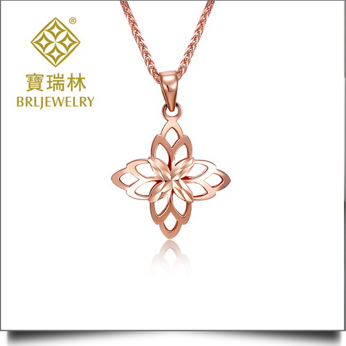 18K金吊坠