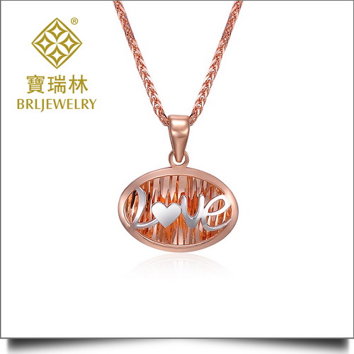 18K金吊坠