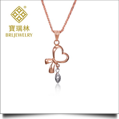 18K金吊坠
