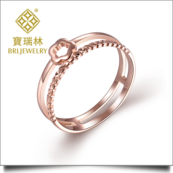 18K金戒指