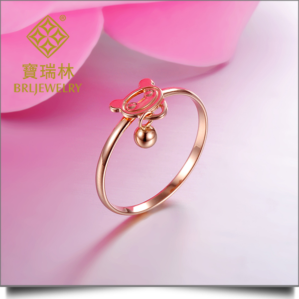 18K金戒指