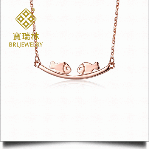 18K金套链