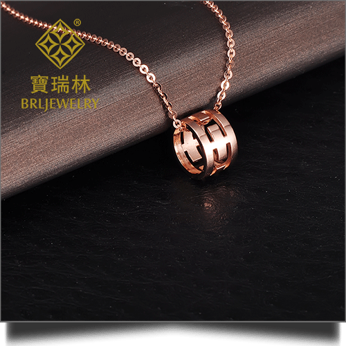 18K金吊坠