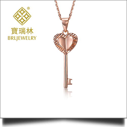 18K金吊坠