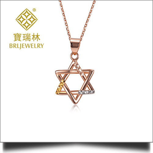 18K金吊坠