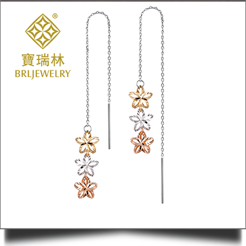 18K金耳饰
