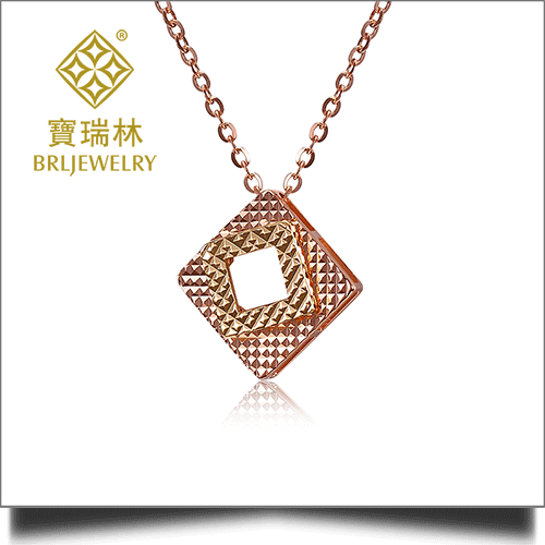 18K金套链