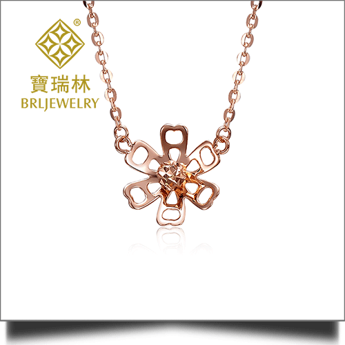 18K金套链